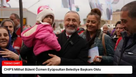 CHP’li Mithat Bülent Özmen Eyüpsultan Belediye Başkanı Oldu