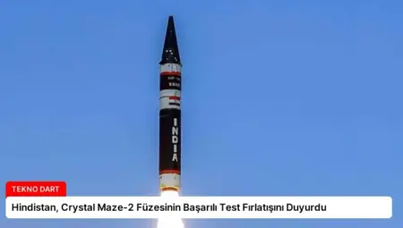 Hindistan, Crystal Maze-2 Füzesinin Başarılı Test Fırlatışını Duyurdu