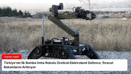 Türkiye’nin İlk Bomba İmha Robotu Üreticisi Elektroland Defence, İhracat Rakamlarını Arttırıyor