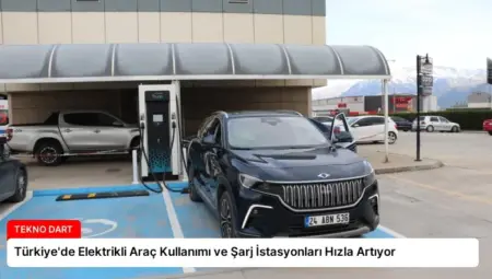 Türkiye’de Elektrikli Araç Kullanımı ve Şarj İstasyonları Hızla Artıyor