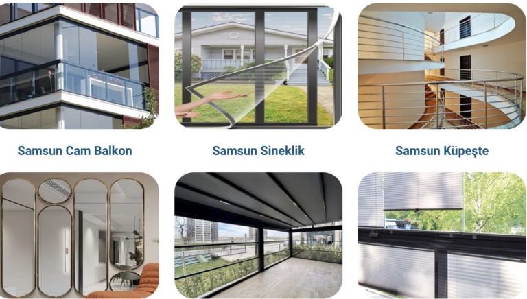Samsun Cam Balkon Fiyatları