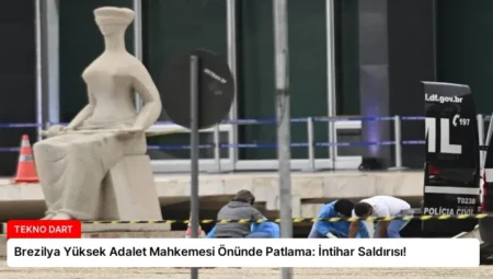 Brezilya Yüksek Adalet Mahkemesi Önünde Patlama: İntihar Saldırısı!