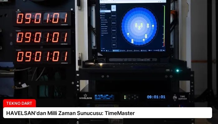 HAVELSAN’dan Milli Zaman Sunucusu: TimeMaster