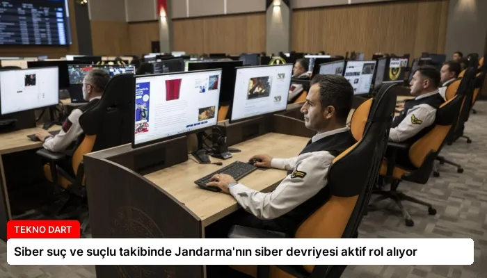 Siber suç ve suçlu takibinde Jandarma’nın siber devriyesi aktif rol alıyor