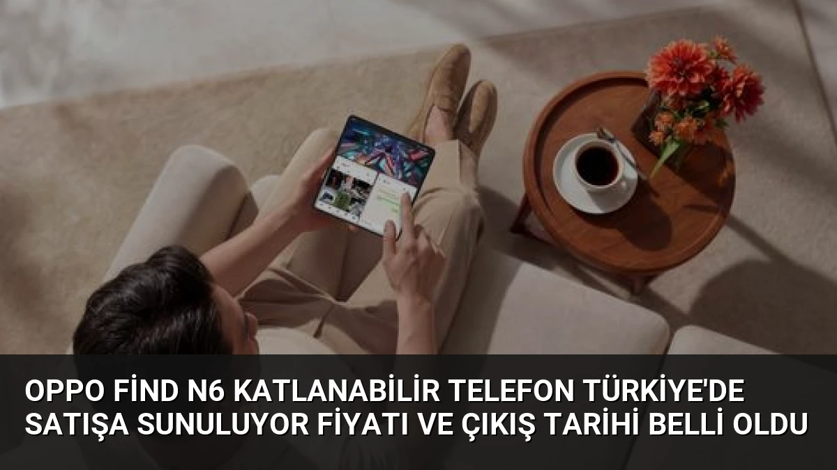 OPPO Find N6 Katlanabilir Telefon Türkiye’de Satışa Sunuluyor Fiyatı ve Çıkış Tarihi Belli Oldu