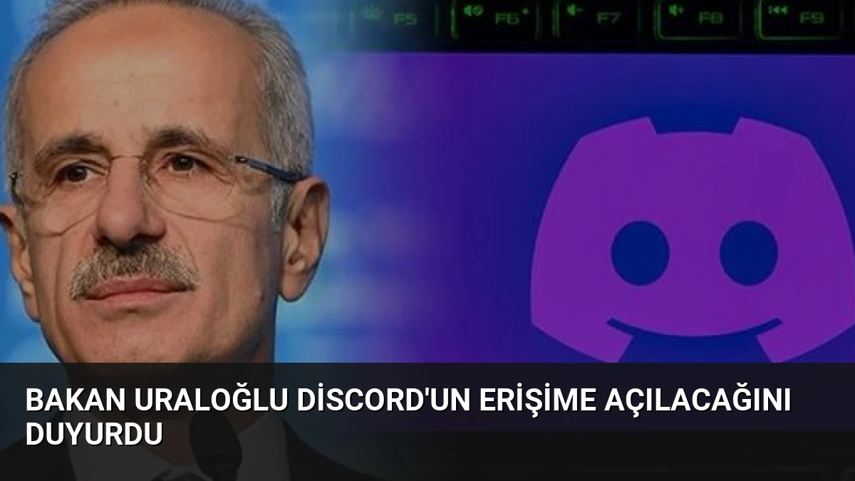 Bakan Uraloğlu Discord’un erişime açılacağını duyurdu
