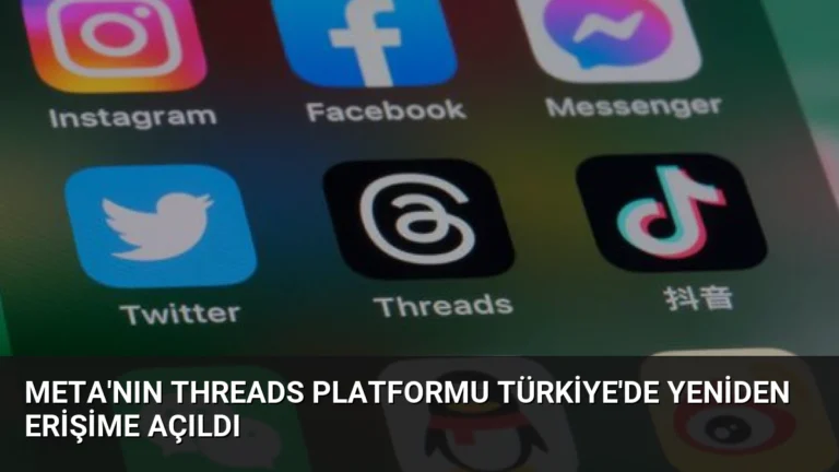 Meta’nın Threads Platformu Türkiye’de Yeniden Erişime Açıldı