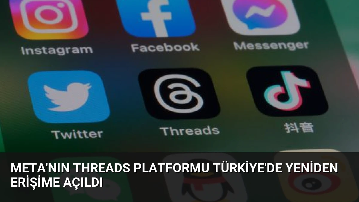 Meta’nın Threads Platformu Türkiye’de Yeniden Erişime Açıldı