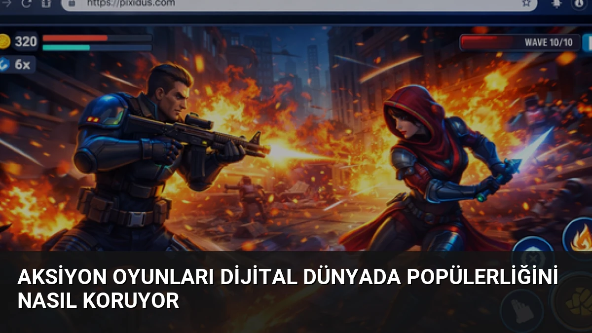 Aksiyon Oyunları Dijital Dünyada Popülerliğini Nasıl Koruyor