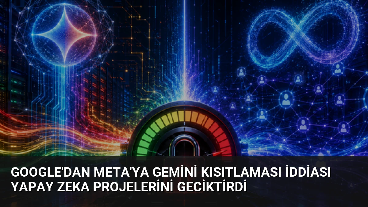 Google’dan Meta’ya Gemini Kısıtlaması İddiası Yapay Zeka Projelerini Geciktirdi