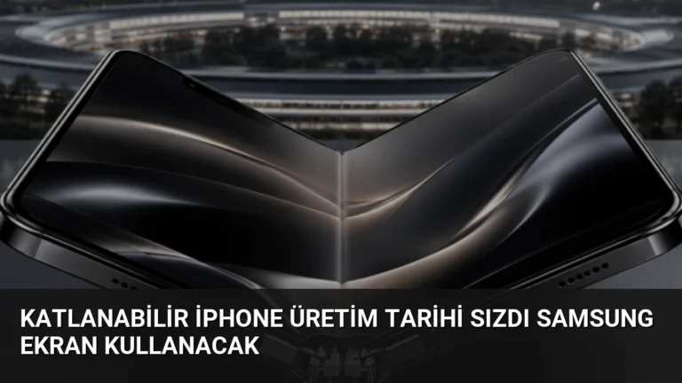 Katlanabilir iPhone Üretim Tarihi Sızdı Samsung Ekran Kullanacak