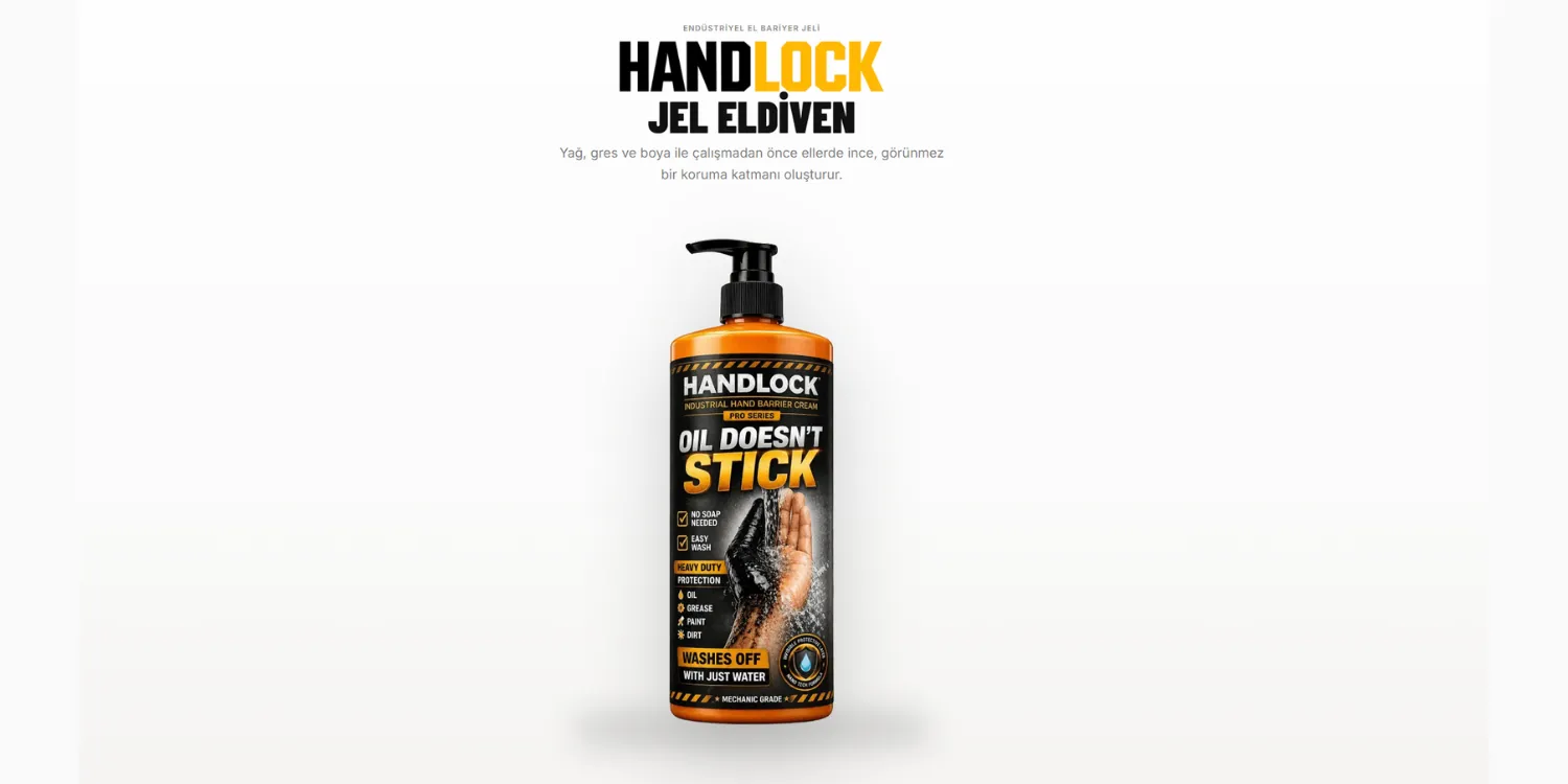 HandLock ile Koruyucu El Bariyer Jeli