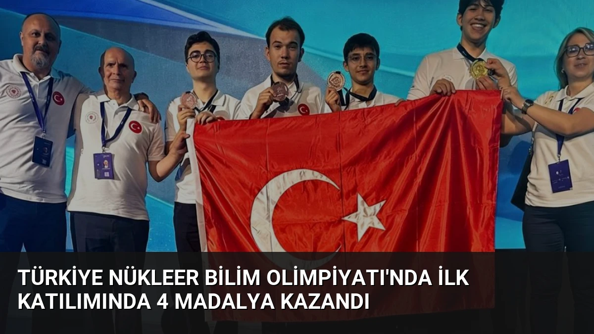 Türkiye Nükleer Bilim Olimpiyatı’nda İlk Katılımında 4 Madalya Kazandı