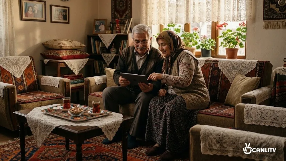 Tabletten Televizyon İzleyen Emeklileri Bekleyen Sahte Uyarı Tuzağı