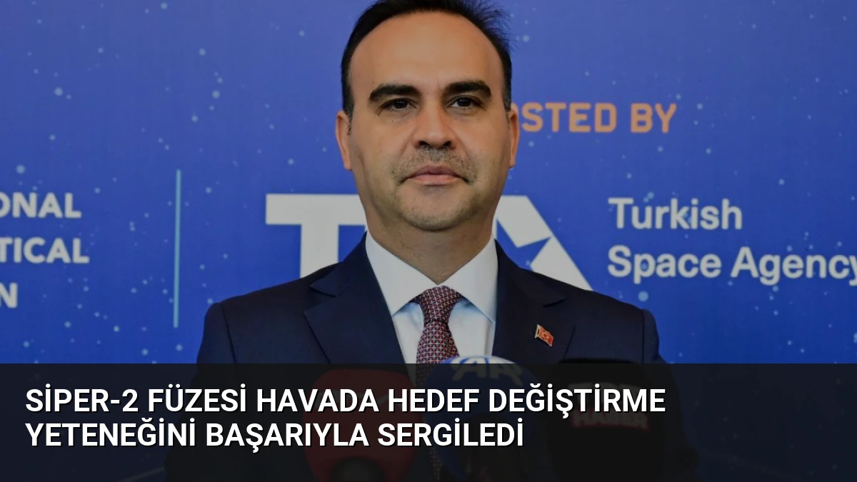 SİPER-2 Füzesi Havada Hedef Değiştirme Yeteneğini Başarıyla Sergiledi