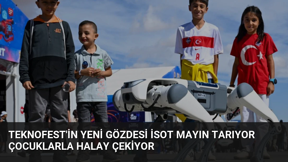 TEKNOFEST’in Yeni Gözdesi İsot Mayın Tarıyor Çocuklarla Halay Çekiyor